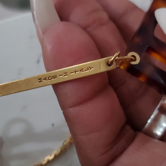 Authentic Fendi Logo Eyeglass Chain - Picture 4 of 11